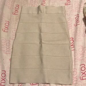 BEBE bandage skirt